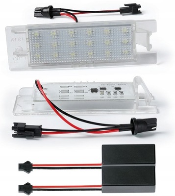 RETROILUMINACIÓN TABLAS REJESTRACYJNEJ DIODO LUMINOSO LED OPEL INSIGNIA ASTRA J H CORSA D  