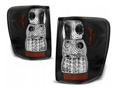 ŽIBINTAI GAL. LED BLACK JEEP GRAND CHEROKEE WJ 99-05 