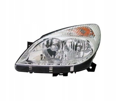 LAMP FRONT LEFT DO CITROEN C5 2001-2004 CHROME  