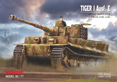 Tiger I Ausf. E, Angraf Model, 1:25