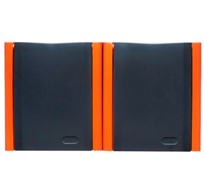 BRAVO (pomarańcz) Gniazdo podwójne z/u n/t GNH-2BZ, IP54