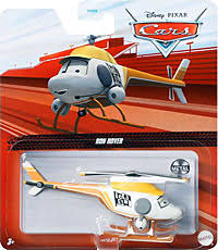 HELIKOPTER Ron Hover Helicopter Wirnik Auta Cars Disney Pixar Mattel
