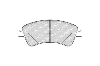 Delphi lp2104 набор тормозных колодок тормозных, тормоза дисковые фото №1