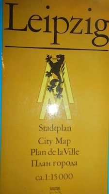 Leipzig city map - Praca zbiorowa