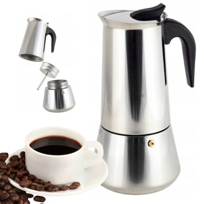 KAWIARKA Stalowa Espresso Zaparzacz do kawy
