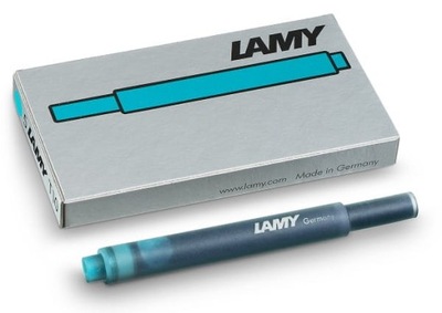 Naboje Lamy T10 Turkusowe