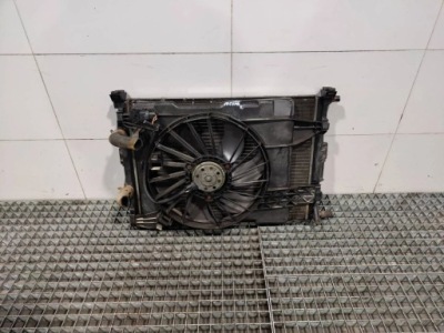 Радіатор води кондиціонера вентилятор - renault megane 2 1.5 dci k9k722 фото №1
