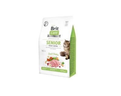 Brit Care Cat Grain Free SENIOR Weight Control 2kg
