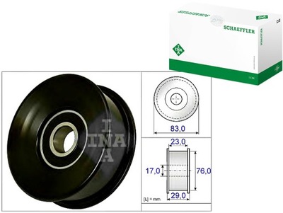 РОЛИК РЕМЕНЯ INA 7W8319A216CA PQR500230 PQR500350 5