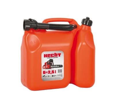 KANISTER CAPACIDAD BANIAK DEPÓSITO NA COMBUSTIBLE HECHT K00085 CAPACIDAD 6L+2,5L  