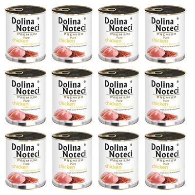 Dolina Noteci Premium Pure KURCZAK Z RYŻEM 800g x12