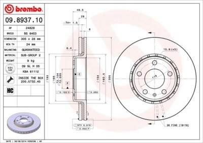 ДИСК ТОРМОЗНОЙ ПЕРЕД NISSAN RENAULT 7701206845