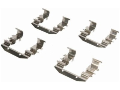 Набор монтажный тормозных колодок перед kia ceed ii 1.0-1.6 15-18 фото №1