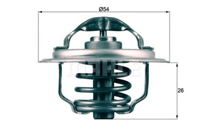 TERMOSTATAS VW 87C 2,0TDI 03- MITSUBISHI MAHLE 