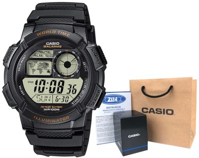 Zegarek dla chłopca Casio AE-1000W-1AVEF komunia