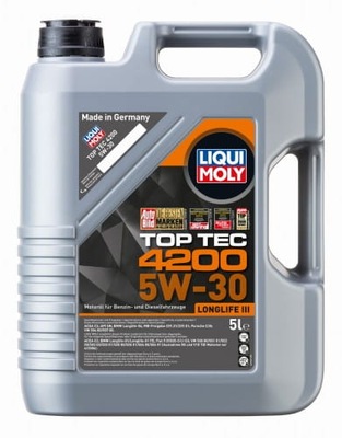 LIQUI MOLY TOP TEC 4200 5W30 8973 5L