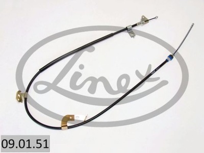 LINEX 09.01.51 CABLE FRENOS IZQUIERDO PARTE TRASERA  