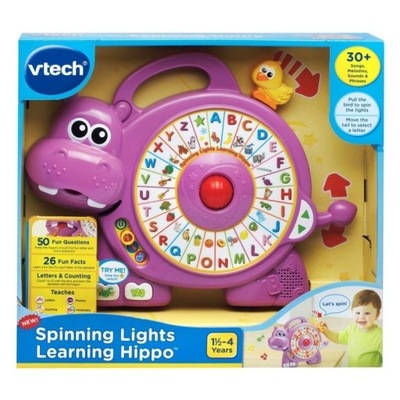 Zabawka vTech Literkowy Hipopotam fioletowy
