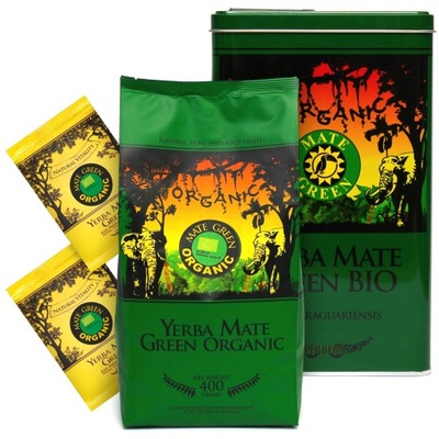 Yerbera Yerba Mate Green Organica Puszka 1000g 1kg