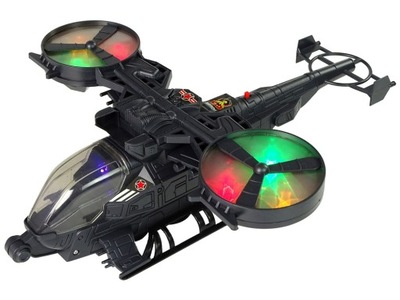 Helikopter wojskowy światło dźwięk