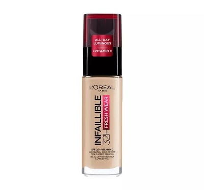 Loreal Infallible 32H Fresh Wear Podkład do twarzy - 130 TRUE BEIGE 30ml