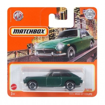 Matchbox 1971 MGB GT COUPE GREEN UK 2021