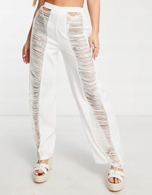 Asos Design XXC qxd SPODNIE RIPPED L