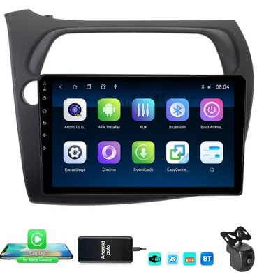 РАДИО GPS ANDROID BT HONDA CIVIC 2006-2012 CARPLAY