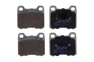 QUARO QP4299 КОЛОДКИ ТОРМОЗНЫЕ ЗАД DB W124/201