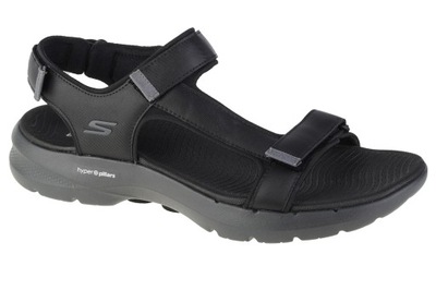 męskie sandały Skechers Go Walk 6 229126-BKGY r.44