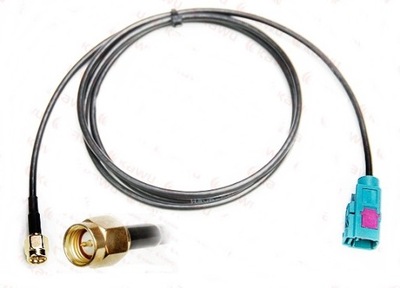 ADAPTADOR ANTENOWA GPS SMA - A FAKRA 1M 40181  