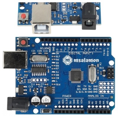 UNO R3 Moduł z ATMEGA328 CH340 klon ARDUINO zgodny z oryginałem + Goldpin