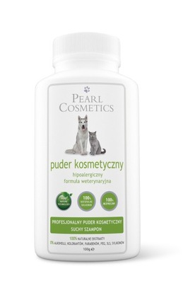 Naturalny puder kosmetyczny i suchy szampon PEARL COSMETICS o zapachu