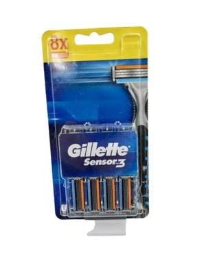 WKŁADY DO MASZYNEK GILLETTE SENSOR 3 8 SZT