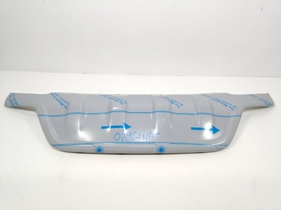 Land rover evoque ii l551 накладка диффузор бампера задняя новый /металл фото №1