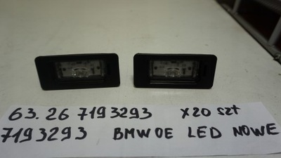 Лампа освещение led номерного знака регистрационный bmw фото №1