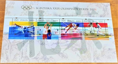 Fi 4218-21** Igrzyska XXIX Olimpiady, Pekin 2008