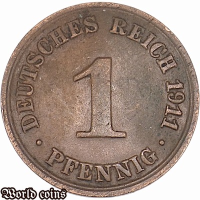 1 PFENNIG 1911 A