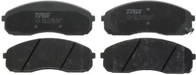 Trw гальмівні колодки гальмівні перед gdb3433 фото №1