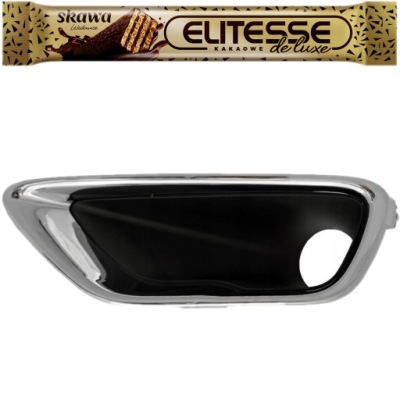 Jeep grand cherokee wk2 2017-2021 рамка решётка радиатора противотуманной фары с хром левая фото №1