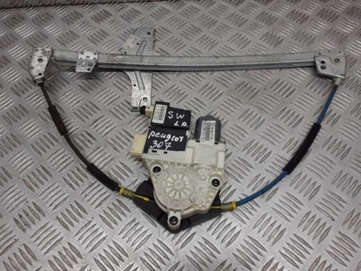 Механизм стекло левый перед peugeot 307 sw фото №1