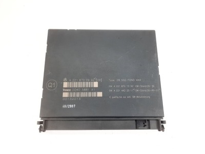 Модуль блок управления сиденье задняя mercedes s w221 фото №1