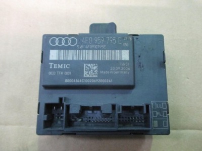 Audi a6 c6 04-11 модуль блок управления дверь 4f0959795e фото №1