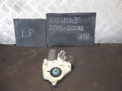 Моторчик модуль стекло левый перед 1k0959793l seat leon ii 05-09 r. фото №1