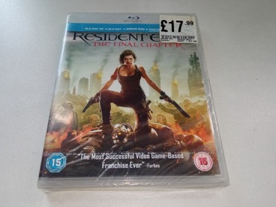 resident evil - the final chapter (blu-ray) PL