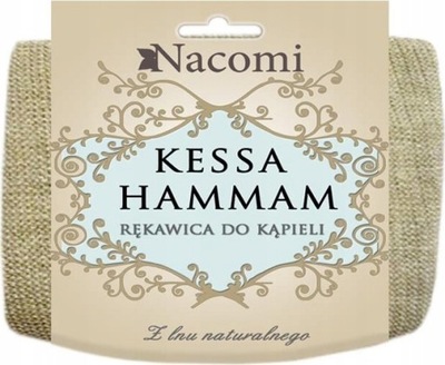 Nacomi - Kessa Hammam - Rękawica do kąpieli z lnu