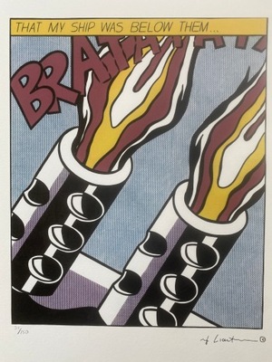 ROY LICHTENSTEIN “Bratata…”