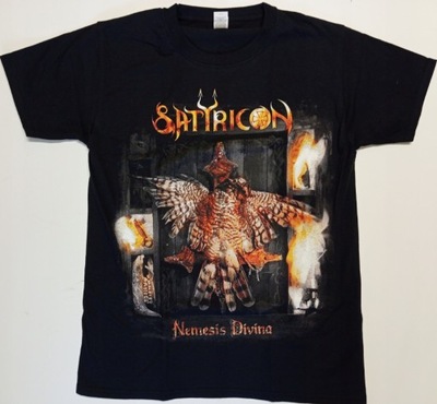 SATYRICON Nemesis Divina black metal koszulka M