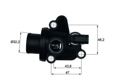 TERMOSTATO DB 87C W168 GASOLINA TI1287  