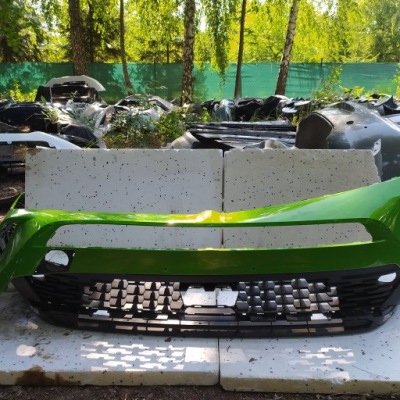 Бампер перед передний opel mokka b matcha green фото №1